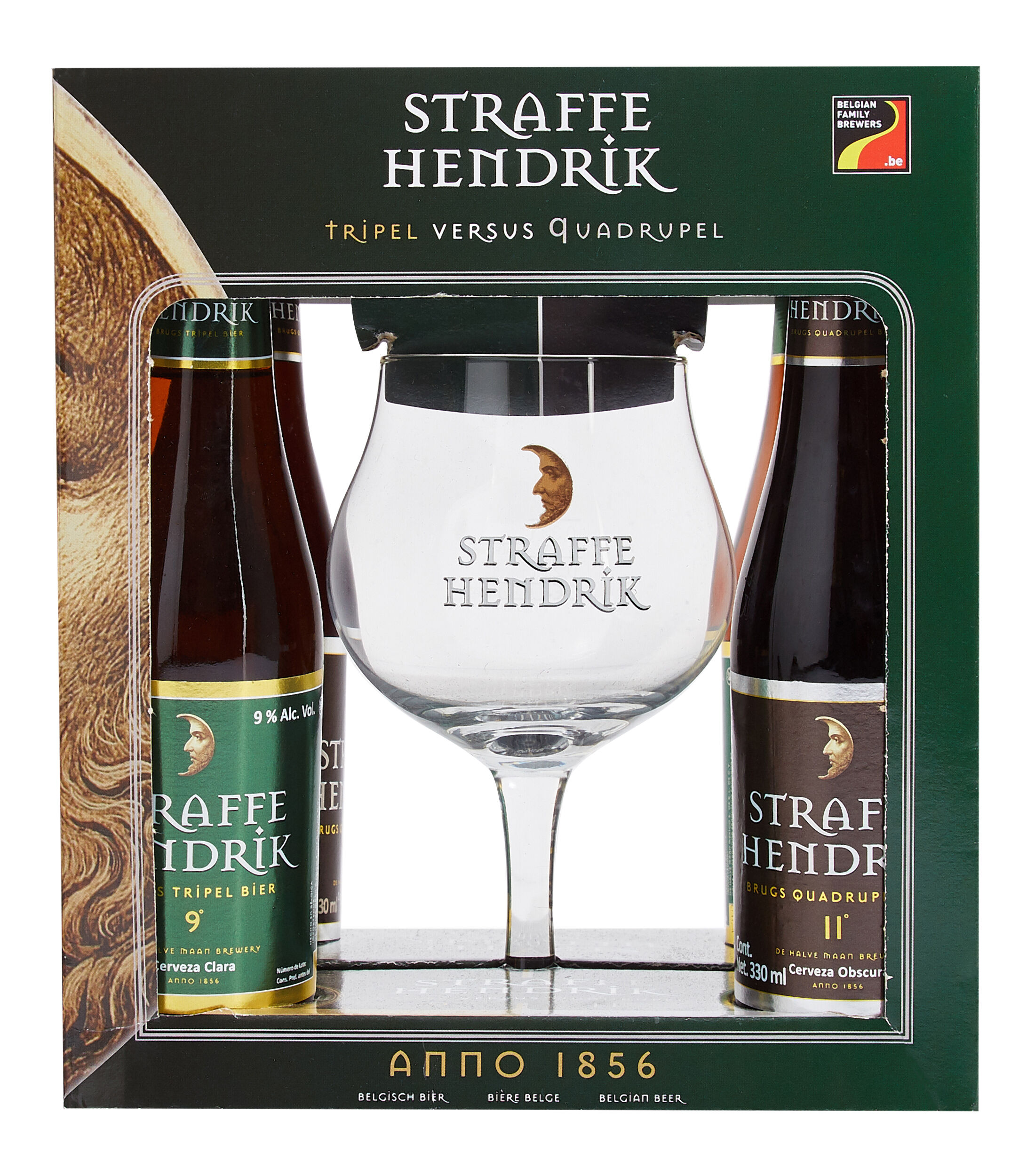 STRAFFE HENDRICK COFFRET 4X33CL +1 VERRE